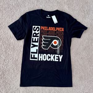 Philly Flyers NFL Hockey Fanatics Fan Logo Tshirt Mens Small NEW